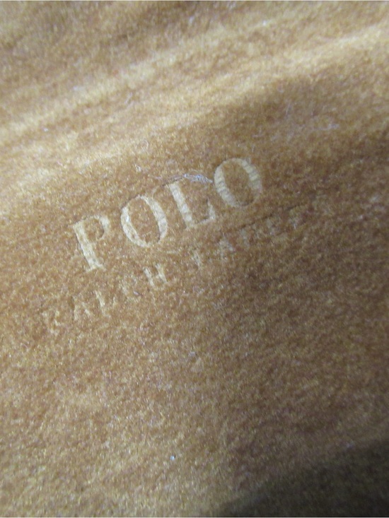 Polo Ralph Lauren Plaid Sunglasses
Case Leather Trim